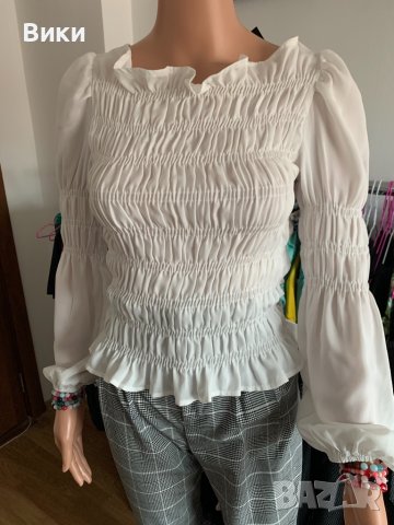 Нова Бяла риза с етикет, снимка 2 - Ризи - 40678973