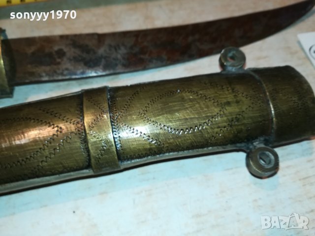кама-нож от ориента-44см внос франция 0311211041, снимка 17 - Антикварни и старинни предмети - 34678124