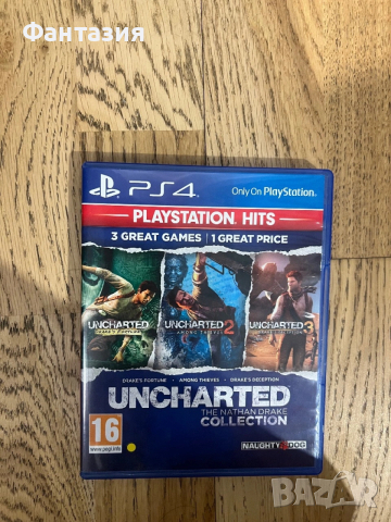 PS4 ,3 great games ,1 great price:UNCHARTED 1,2 и 3