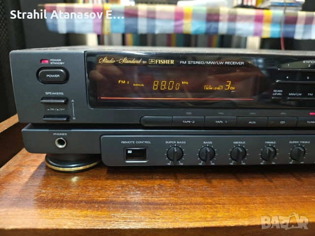 Fisher RS-9020 Стерео Ресивър, снимка 4 - Ресийвъри, усилватели, смесителни пултове - 51690440