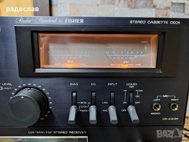 FISHER  CR-4120M, снимка 4 - Ресийвъри, усилватели, смесителни пултове - 52187879