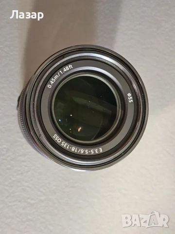 обектив Sony E 18-135mm f/3.5-5.6 OSS – състояние като нов, снимка 7 - Обективи и филтри - 52638463