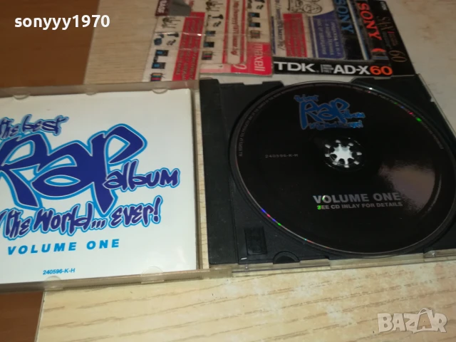 THE BEST RAP ALBUM CD 2406251127, снимка 7 - CD дискове - 50778362