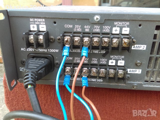 Мощно крайно стъпало JEDIA-JPA-2240CP, снимка 4 - Ресийвъри, усилватели, смесителни пултове - 27211398