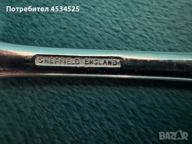 Комплект от 6 лъжички за чай/кафе Chromepride Sheffield – хромирани, в оригинална кутия, снимка 4 - Антикварни и старинни предмети - 53402743