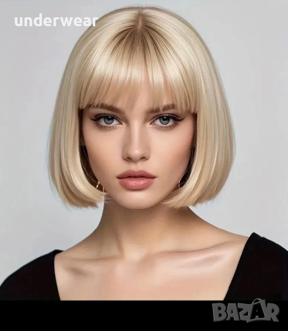 Руса перука 30 см, снимка 2 - Аксесоари за коса - 51512201