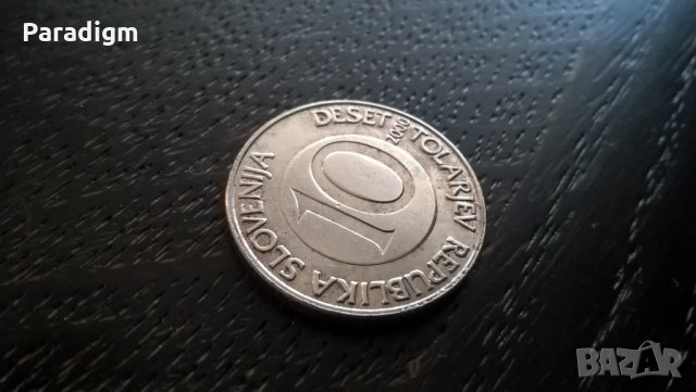 Mонета - Словения - 10 толара | 2000г.