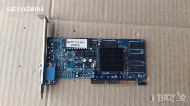 Видео карта ATi Rage128 Pro Hercules 32MB SDR 128bit AGP