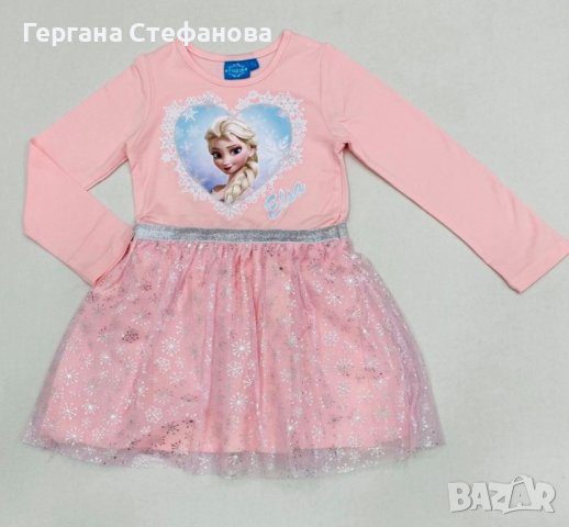 Рокля Елза и Ана Размери-3/4г.4/5г.5/6г.6/7г.7/8г. Цена -29 лв, снимка 2 - Детски рокли и поли - 42964093