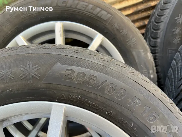 4бр алуминиеви джанти с гуми 5x112-16ки, снимка 6 - Гуми и джанти - 48365423