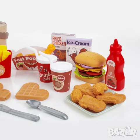 Игра Кошница за пикник с аксесоари S_1246398, снимка 6 - Други - 48329264