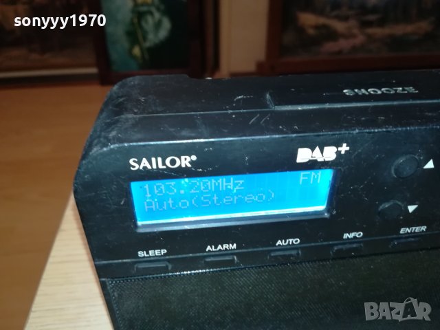 SAILOR SA-216 DAB+/FM RADIO/AUX ВНОС SWISS 0401242018, снимка 3 - Радиокасетофони, транзистори - 43660948