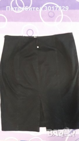 Черна пола, снимка 2 - Поли - 33656897