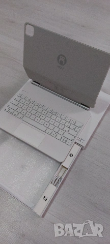 Премиум Калъф с Клавиатура HOU (Magic Keyboard Type) за Apple iPad Pro 13" M4 (2024), снимка 6 - Таблети - 53303282