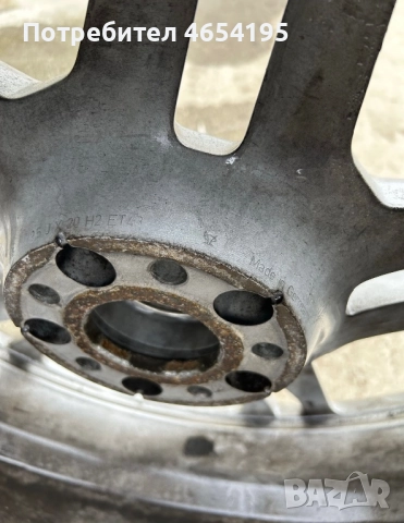 Джанти за Мерцедес 5x112, снимка 2 - Гуми и джанти - 52450653