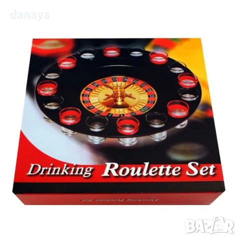 6391 Парти игра рулетка с чашки, 16 шота, снимка 3 - Рулетки - 53283050