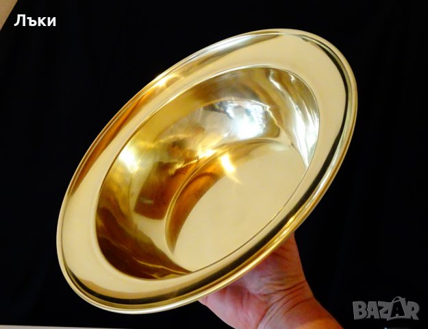 Бронзова салатиера,фруктиера 580 гр.,3 литра., снимка 7 - Антикварни и старинни предмети - 26693953