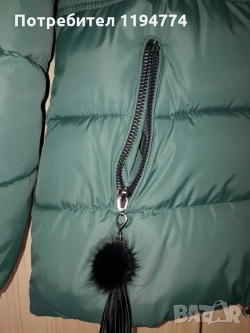 Зимно яке с пух, снимка 2 - Якета - 27570044