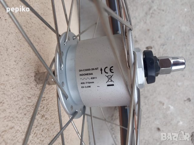 Продавам колела внос от Германия алуминиева капла с динамо главина SHIMANO NEXUS DH-C30000-3N-NT и к, снимка 10 - Велосипеди - 28153346