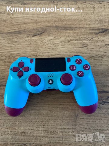 GAME КОНТРОЛЕР SONY PS4 DUALSHOCK CONTROLLER BERRY BLUE, снимка 5 - PlayStation конзоли - 43954785