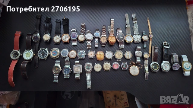 Лот от часовници - механични и кварцови , снимка 8 - Мъжки - 53192022