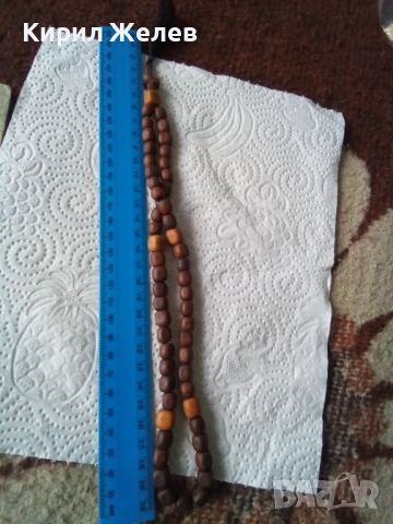 Броеница стара 52344, снимка 6 - Антикварни и старинни предмети - 52580281