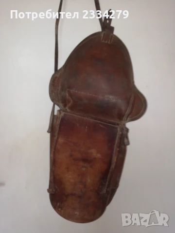 Стара Английска военна чанта от 1-та световна. , снимка 2 - Антикварни и старинни предмети - 51000346