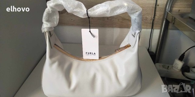 Дамска чанта Furla Flow-бяла, снимка 4 - Чанти - 43955824