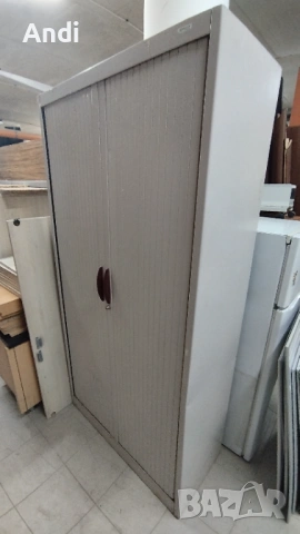 Mетален Шкаф - каса със рафтове и заключване  100/45/198 см, снимка 11 - Шкафове и рафтове - 53204087