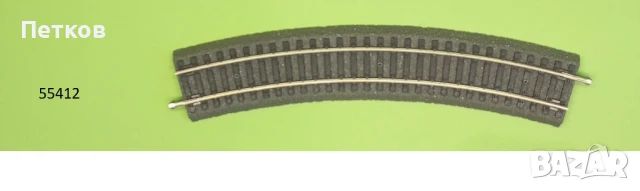 Релси за влакче мащаб H0 PIKO A-track с подложка, снимка 3 - Колекции - 51031399