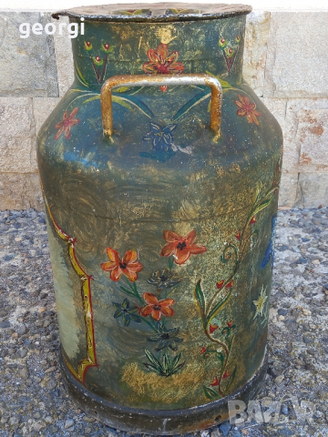 голям стар изрисуван гюм, снимка 8 - Декорация за дома - 44923113