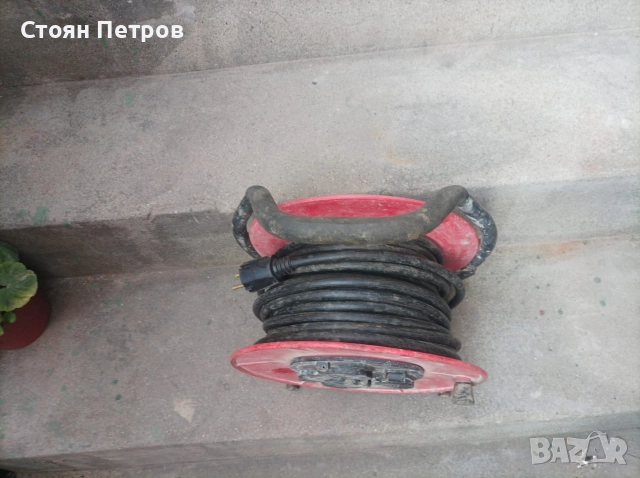 Макара удължител 3х2.5 - 18м, снимка 6 - Разклонители и удължители - 52631923