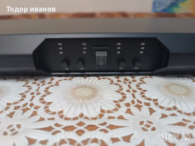 RiWORAL-4channel amp-ново, снимка 4 - Ресийвъри, усилватели, смесителни пултове - 47935642