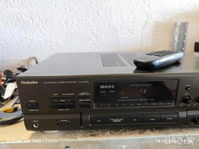 Technics SA- GX180 , снимка 6 - Ресийвъри, усилватели, смесителни пултове - 52790883