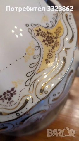 Порцеланов юбилеен супник 100 години Изида , снимка 7 - Колекции - 52870608