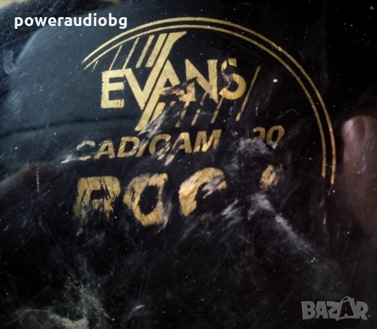 Кожа за барабани Еvans TT 14 BG Rock Black - 14 инча, снимка 1 - Ударни инструменти - 27310486