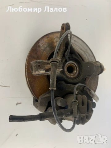 Преден ляв шенкел главина диск апарат Peugeot 5008 (09-13)г., снимка 3 - Части - 50838388