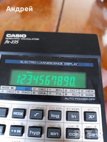 Стар калкулатор Casio FX-135, снимка 6 - Други ценни предмети - 43340501
