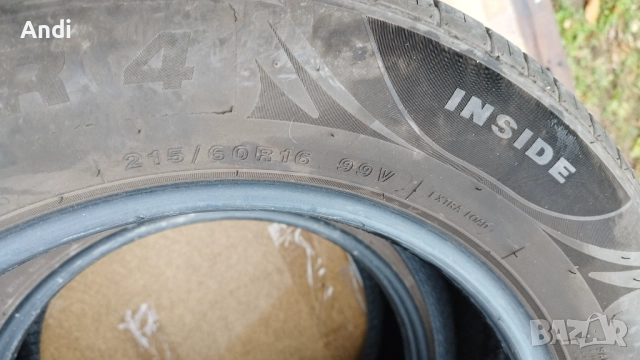 TRISTAR ECOPOWER 4 215/60R16 - 99V dot - 2020г летни гуми, снимка 7 - Гуми и джанти - 52777929