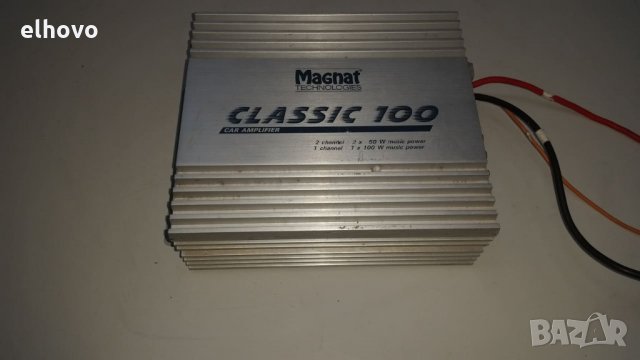Авто усилвател MAGNAT classic 100, снимка 1 - Ресийвъри, усилватели, смесителни пултове - 26324323