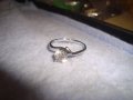 КРАСИВ ФИН СКЪПОЦЕНЕН АРТ ПРЪСТЕН от БЛАГОРОДНА СТОМАНА с ЮВЕЛИРНО ФАСЕТИРАН ИСКРЯЩ ЦИРКОН 27667, снимка 9