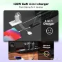 100W USB C Зарядно за Пътуване: Зарежда различни лаптопи и устройства, снимка 2