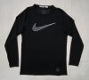 Nike PRO DRI-FIT оригинална блуза ръст 147-158см Найк спорт фланелка, снимка 1 - Детски Блузи и туники - 44001377