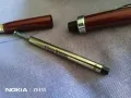 Харлей Дейвидсън Harley Davidson ballpoint roller pen марков метален ролер винтидж с номер отличен, снимка 11