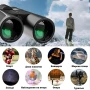 Мощен ловен бинокъл Beileshi HD 10X42 за лов наблюдение на птици животни професионален туристически, снимка 3