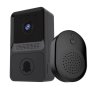 Безжичен звънец с камера Aiwit, 1080p, FullHD, Wi-Fi, Сензор за движение, Черен, снимка 9