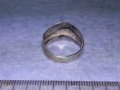 СТИЛЕН АЖУРЕН ВИНТИДЖ АРТ СРЕБЪРЕН ПРЪСТЕН СРЕБРО 925 ПРОБА 40230, снимка 9