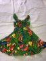 Бебешка рокля на папагали, снимка 1 - Бебешки рокли - 28757307