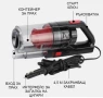 Автомобилна прахосмукачка SONRU 7000Pa с мощност 150W, снимка 7