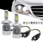 H4 LED крушки автокрушки 3800LM 72W 12V комплект BI xenon, снимка 1 - Аксесоари и консумативи - 26912742